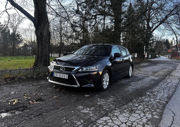 Lexus CT cena 52900 przebieg: 153000, rok produkcji 2012 z Kraków małe 379